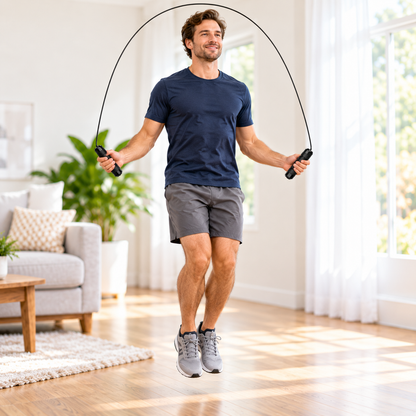ProFlex Weighted Jump Rope — lifestyle